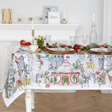 Набор столовый "Этель" Circus show, скатерть 180х145см +/-3см, салфетки 8 шт