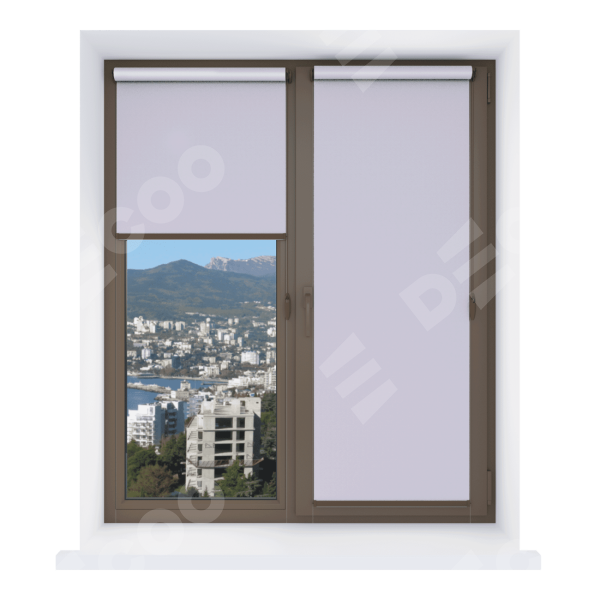 Рулонная штора Мини Респект DM лаванда 42