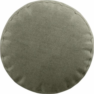 Подушка круглая Cortin лён блэкаут светло-бежевый